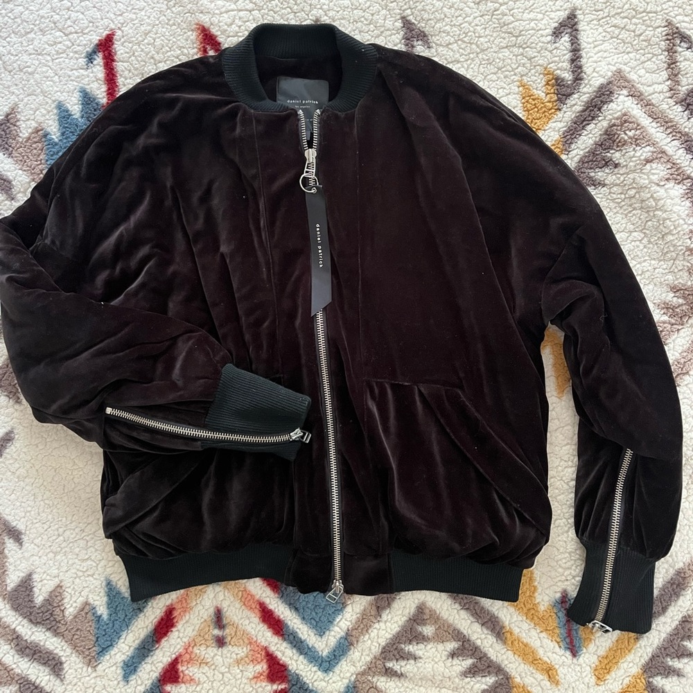 Daniel Patrick Sherpa Bomber Jacket L